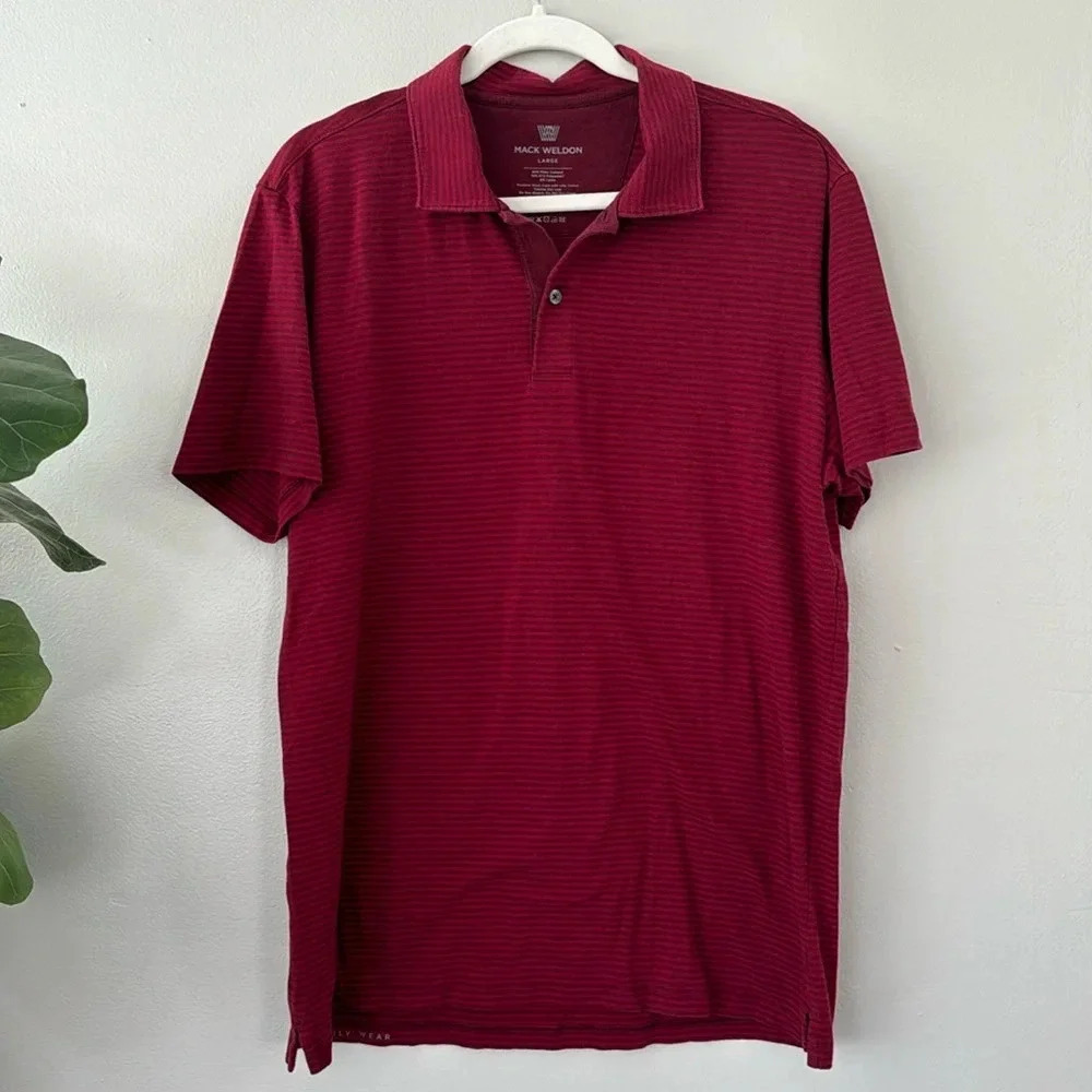 Mack Weldon Pima Cotton T Shirt Polo